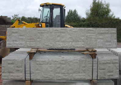 Rock Faced Base Panels