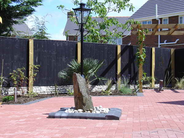 Integrated Garden Rock or Water Feature