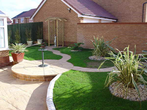 Landscape Design with circles