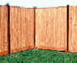 Vertical Board Fence Panels